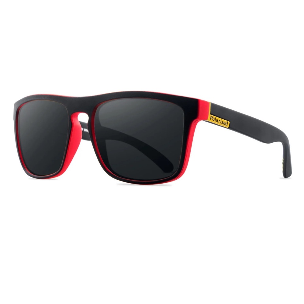 Trendy men’s square polarized glasses